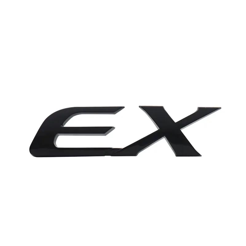 

3D Premium EX E X Sticker for Japan Japanese SUV Off Road car Engine Hood Fender trunk Tail Rear Decal Emblem Badge Sticker чёрный