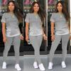 2-teiliges Set für Damen, zweiteiliges Set, Trainingsanzug für Damen, Sommerkleidung, Outfits