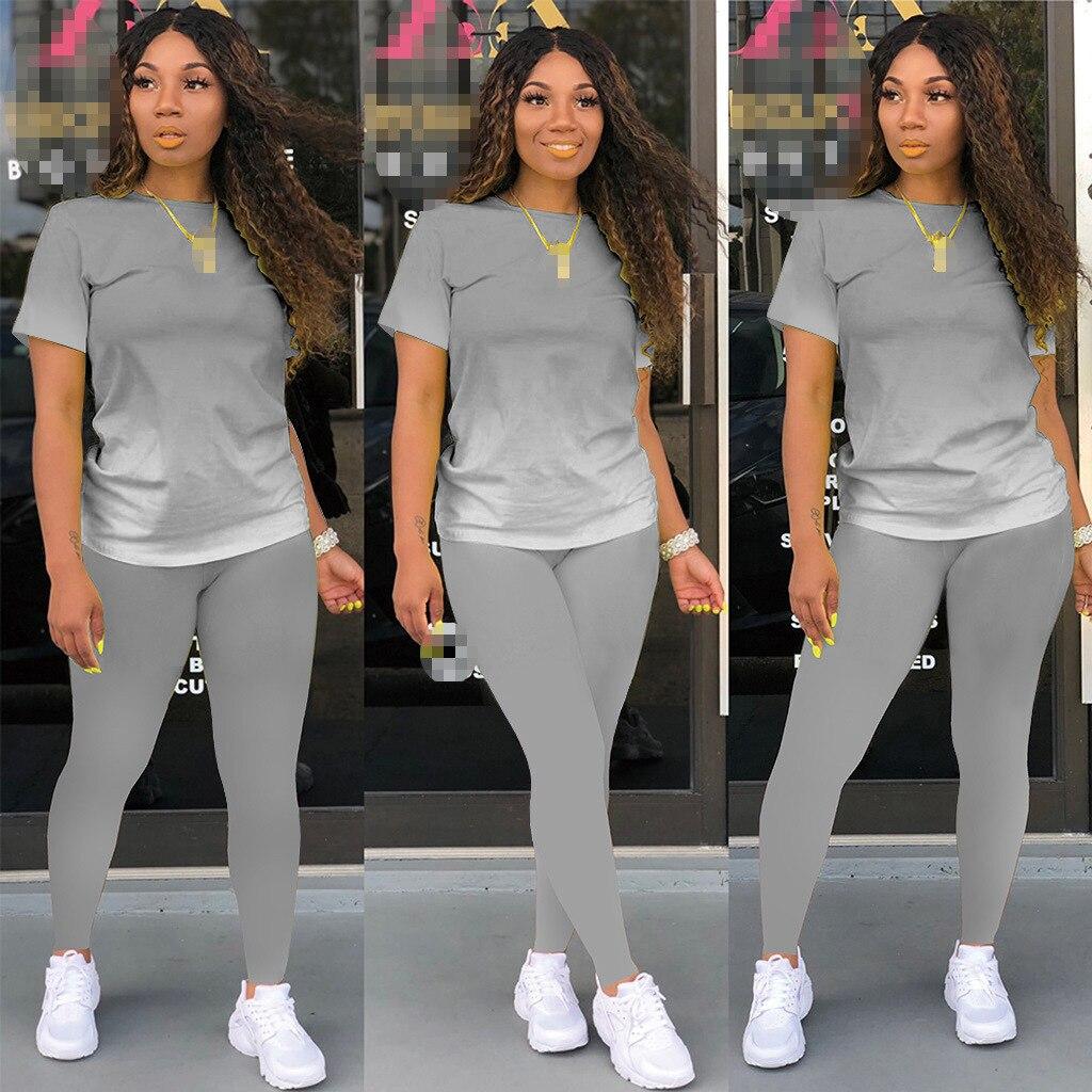 2-teiliges Set für Damen, zweiteiliges Set, Trainingsanzug für Damen, Sommerkleidung, Outfits