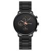 Fashion three-eye calendar men's watch men's watch quartz steel belt men's watch