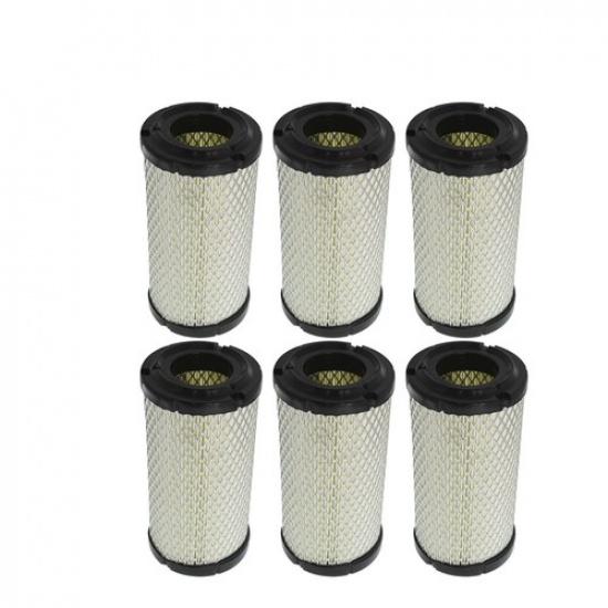 6 Pcs Air Filter For Kubota BX Series RTV900 RTV500 KTV900 Replaces K1211-82320