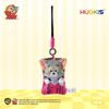 Tom & Jerry Plush Toys: Cat Pendant & Mouse Keychain Charms for Kids