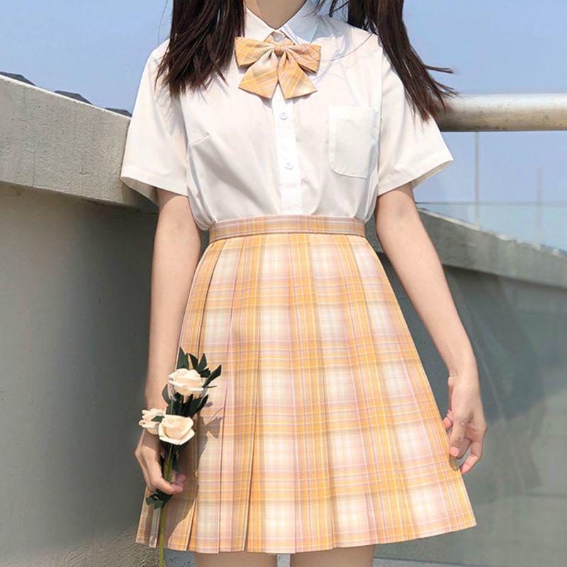 

Летняя академия 2024, рубашка молочно-белого цвета с квадратным вырезом для девочек L