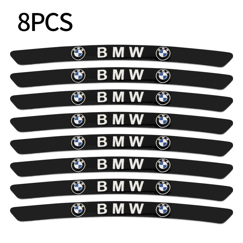XZFG7 4Pcs Aluminum Car Styling Wheel Hub Badge Tire Rim Stickers For BMW M Emblem E46 E36 E34 F10 E90 F30 E60 F30 E53 E30 E92 E87