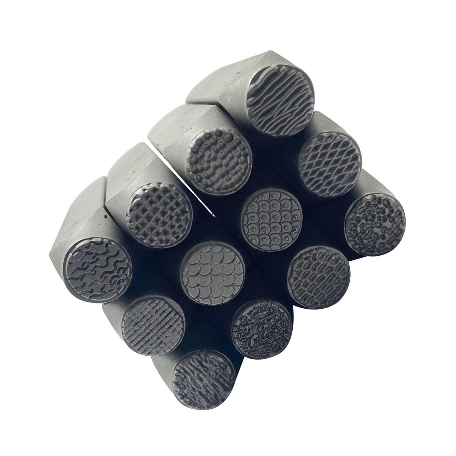 

12 предметов, инструмент для резьбы по металлу, ювелирные изделия, набор долот, профессиональный инструмент для крафта, стальная текстура для создания узоров B