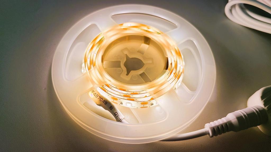 Vortex USB Connected LED Strip Lights with Motion Cool White or Warm White Options Dimmable LED Closet Light Motion Under Cabinet or Bed Strip Light