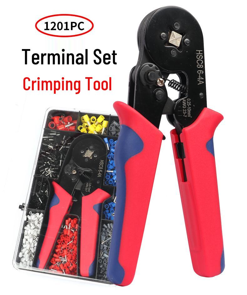 European-Style Cold-Pressed Crimping Pliers Set for Electricians (HSC86-46)