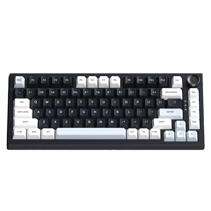 

K81 RGB Backlit Mechanical Keyboard - 81 Keys, Rechargeable, Three-Mode, Uniform Height, 2.4G Esports Gaming.