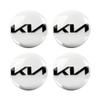 4Pcs 58MM Car Emblem Wheel Center Cover Hub Accessories For KIA Soul Cadenza K5 K9 Proceed Niro Sportage EV3 Carnival Forte K8