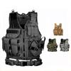 Verstellbare taktische Molle-Weste Kampf-Körperschutzwesten Sicherheitsweste Jagd Armee Outdoor CS Kriegsspiel Airsoft Trainingsjacke
