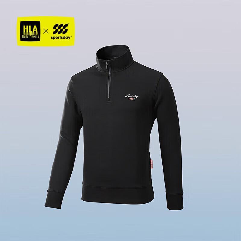 

HLA Men s 2025 Autumn Sportsday Colorblock Print Long-Sleeve Sweatshirt XL