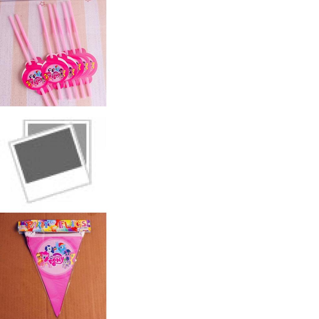 Adorable My Little Pony Girls Theme Tableware For Festive Birthday Party Decor