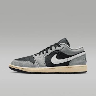 Jordan 1 Low Светло-серый/Черный 42.5