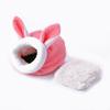 Warm Cotton Small Pet Beds Yurt Rabbit Mouse Chicken Shaped Portable Soft Hamster Hedgehog Nest House Pet Supplies for Winter