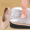 Male and Female Soft Particle Massage Orthopedic Insole Self-adhesive Invisible Non-slip Shock Absorber Half Size Pad GEL Heel Pad