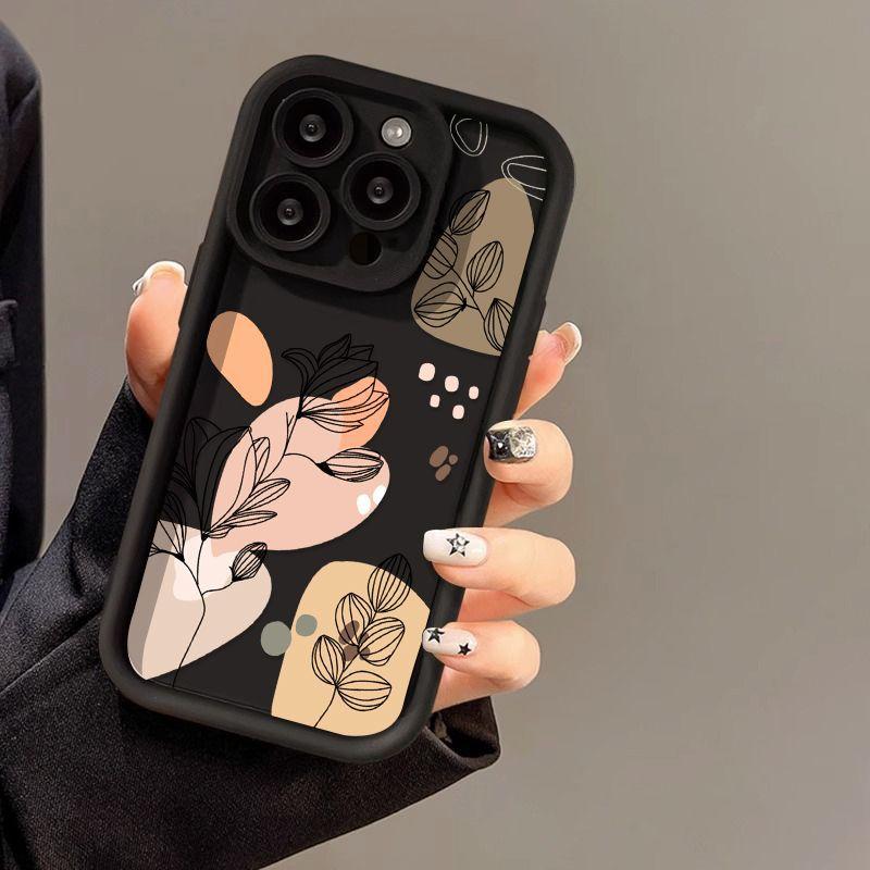 Vintage Flowers and Plants for iPhone17PorMax Phone Case 14 Apple 13 Scrub 12/11 Premium 15