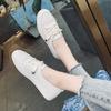 2025 Trendy Women's White Casual Canvas Shoes: Simple & Stylish for Summer Travel
