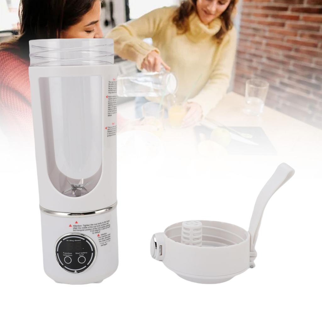 Portable Blender 700ML 7.4V 12 Blades Re able Travel    r Cup Fruit Mixer for Gym   Sports Outdoor