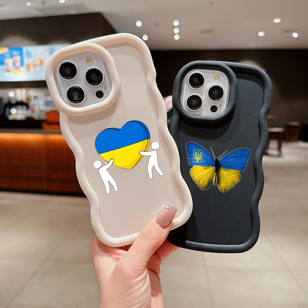 

Чехлы для телефонов N74 «Бабочки и любовь» Macaron с волнистым краем для iPhone 15 Pro Max Samsung A54 A14 S23 S24 S23 Ultra S21 Redmi Note 13 Pro, противоударный чехол for iPhone 6(6s)