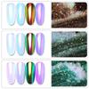 1 Box Holographic Laser Nail Glitter Powder Mirror Chameleon Nail Art Dust Shining Chrome Pigments Nail Art Decorations