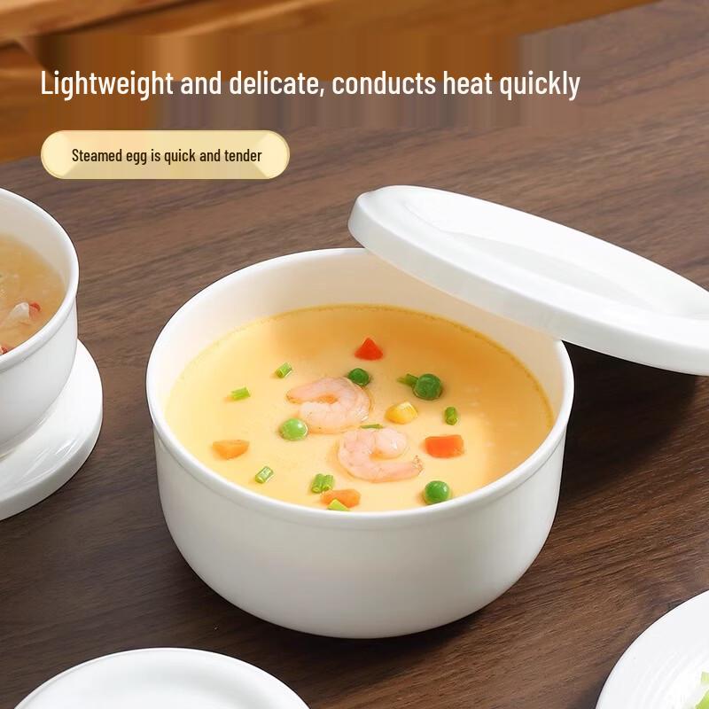 OIMG Ceramic Steaming & Stewing Pot with Lid