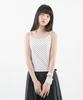 TUOMIO Dotted Tank Top [White]