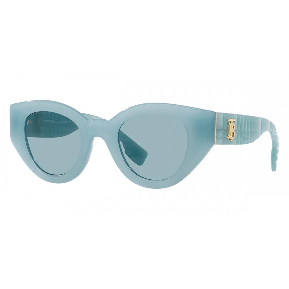 

Burberry Women s Meadow 47Mm Azure Sunglasses Be4390 408680 47 blue