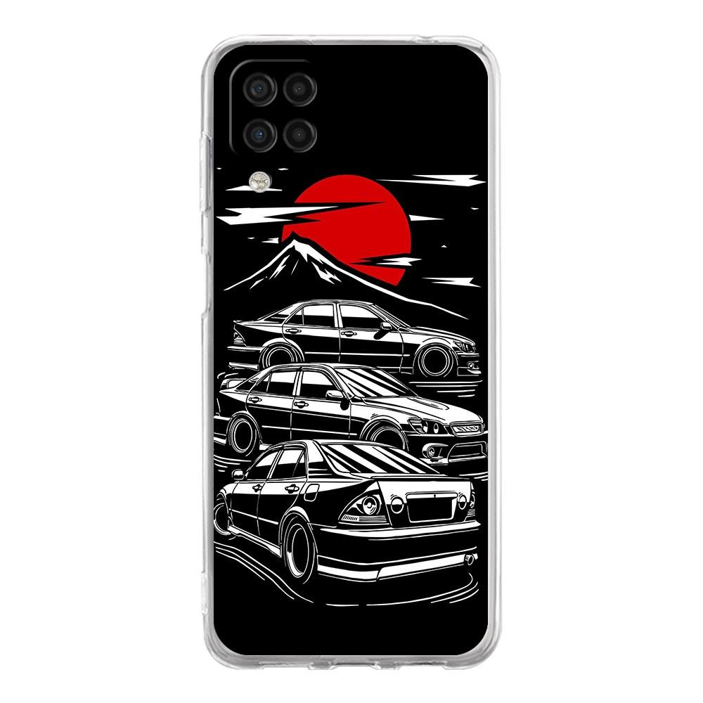 Japan JDM Sports Cars Male Men Phone Case For Samsung Galaxy A51 A71 A21S A12 A11 A31 A41 A03S A13 A33 A73 A53 A52 A32 5G Cover