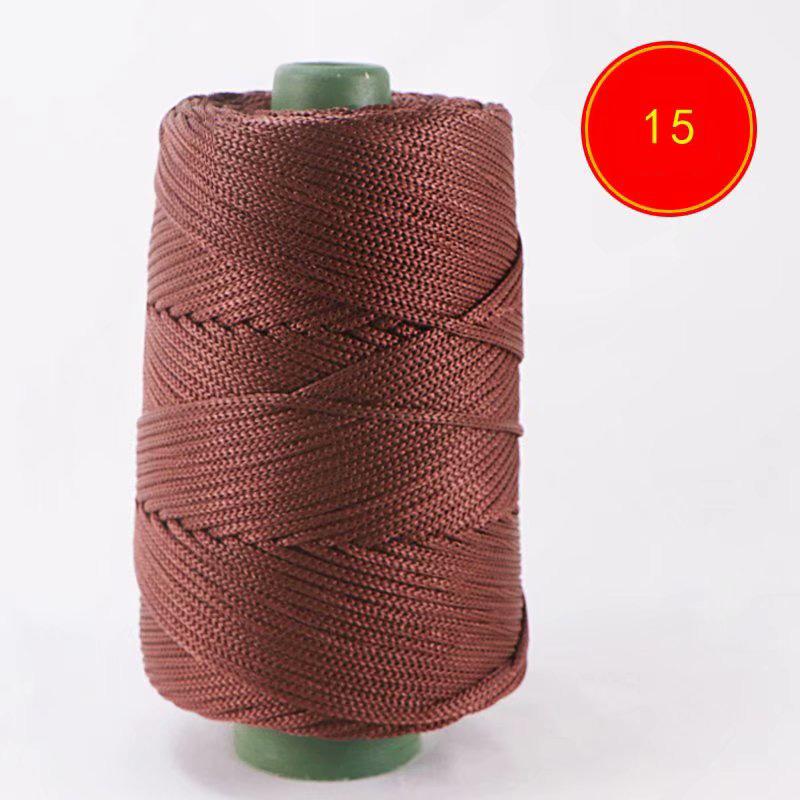 230 Grams Light Viscose Ice Rope 200M Summer Sun Hat Handwoven Diy Hook Cushion Hollow Bright Silk Medium Thick Wool Yarn Thread