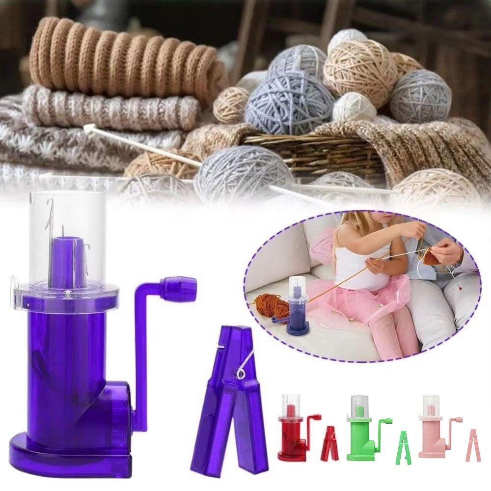 Crocheting Tool DIY Braiding Spool Hand Operated Yarn Knitting Tool  Embellish Craft
