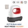 Handliche manuelle Mini-Heißpresse Präzise Temperaturregelung Mehrfarbig Kleines Logo Drucken Mütze Schuhe Bekleidung DIY Handwerk