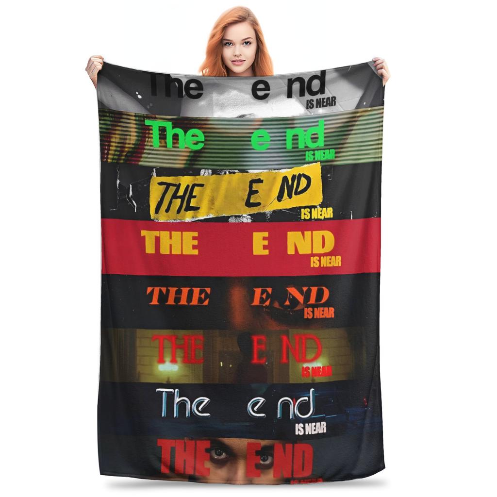 The Weeknds Rapper Singer Warm Blanket  Picnic Plush Bedding Throws Aesthetic Couch Chair Flannel Bedspread Sofa Bed Cover
