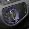 Car Headlight Switch Trim Frame Ring Knob Ring Trim Cover for VW Tiguan Golf Jetta MK5 MK6 Passat B6 B7 CC Touran Tiquan