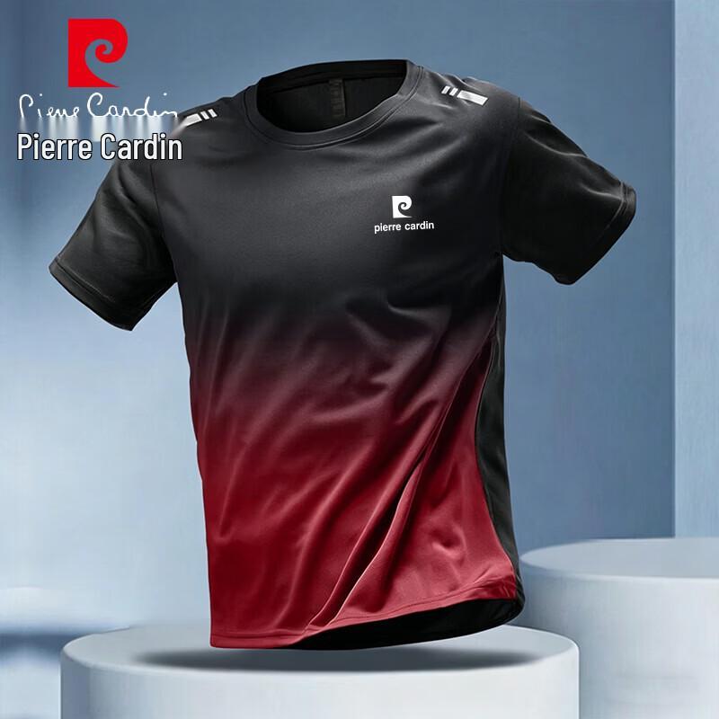 Pierre Cardin Men s Gradient Quick-Dry T-Shirt L