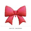 1PC New Striped Bow Balloon Bowknot Shaped Theme Aluminum Foil Matte Kids Birthday Party Decor Anniversary Event Decoration