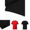 Premium Cotton Men Women Plain T Shirts With Soft Short Sleeves Crew Neck
