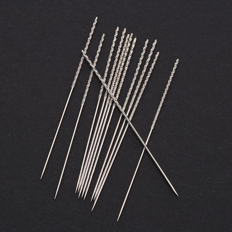 15x Snag Repair Tool Leather Craft Sewing Needle Snag Repair Needle for Drapes