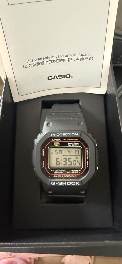 

[Б/У] CASIO G-SHOCK Цифровые часы Черные DW-5600RL