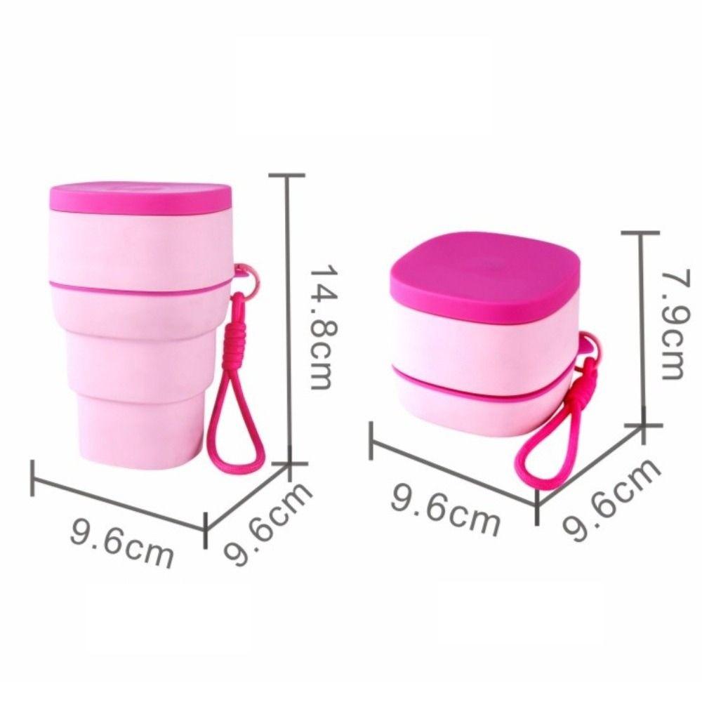 Silicone Ice Hockey Cup with Lanyard Ice Ball Maker Mold Straw Water Cup  for Home&Travel