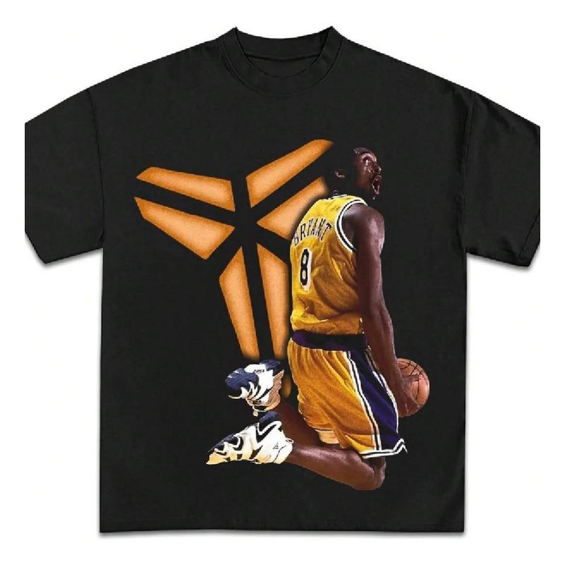 Camiseta Estampada Kobe Mamba Sign Dunk De Primera Calidad, S