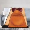 Marcus The Worm  Funny  Blankets Where Is Jimbo James Wool Awesome Warm Throw Blankets for Chair Covering Sofa Summer,