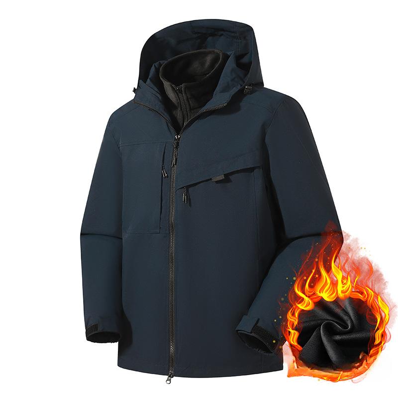 Куртка для активного отдыха «три в одном» для мужчин и женщин — фото 4