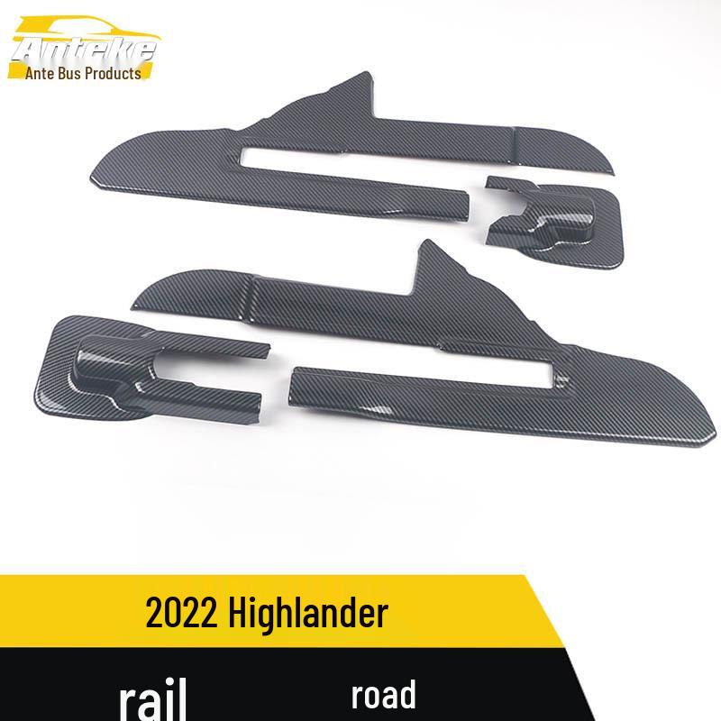Highlander Track Trim Door Bright Strip Decorative Sticker