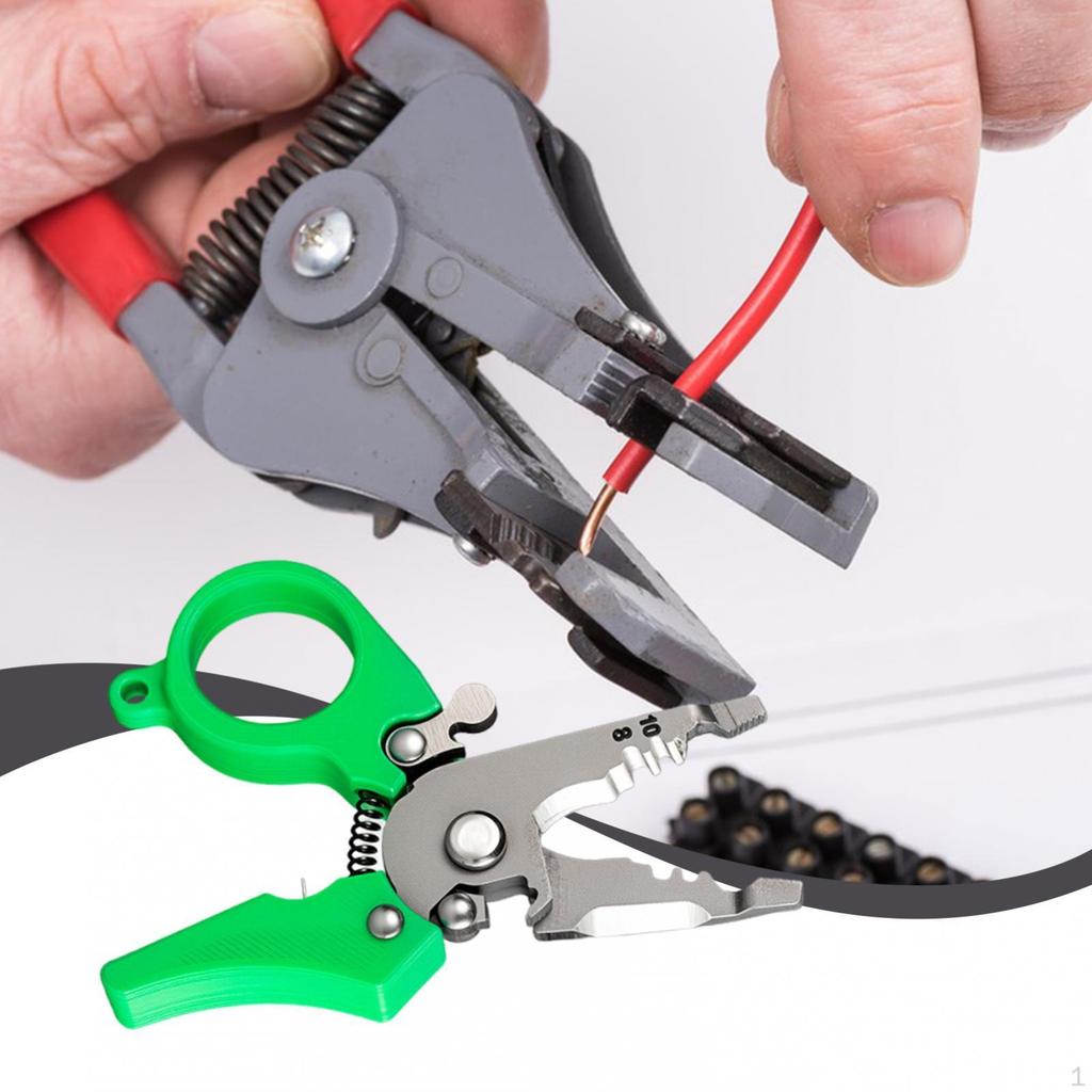 Small Wire Stripper Crimper Pliers,Hand Tool,Stripping Tool Cut for Crafting Electricians Work