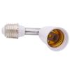 180 Degree LED Light Adapter Flexible E27 To E27 Bulb Socket Screw Extension Lamp Holder  Home