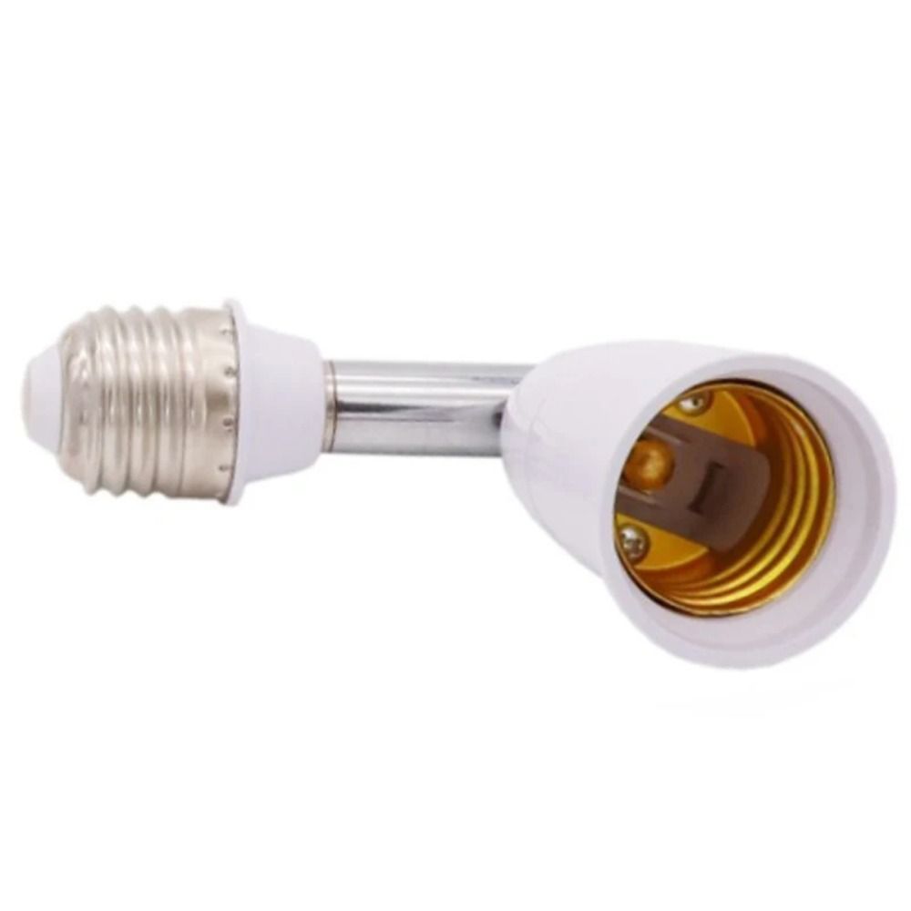 180 Degree LED Light Adapter Flexible E27 To E27 Bulb Socket Screw Extension Lamp Holder  Home