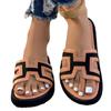 Summer Fashion New Color-Block Casual Slippers