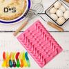 Chocolate Mold 20 Cavity Gummy Snake Lightweight Reusable Worms Cake Mold Baking Tool