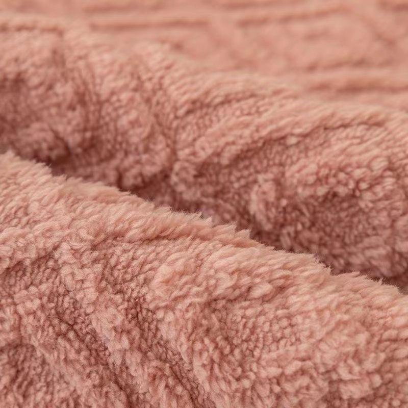 Modern Jacquard Velvet Plush Quilted Sofa Towel Super Soft Non-slip Sectional Sofa Cover for Living Room L Shape Couch Cover