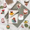 100 Christmas Stickers, Can Be Used As Notebook And Mobile Phone Case Decoration Materials Waterproof Stickers